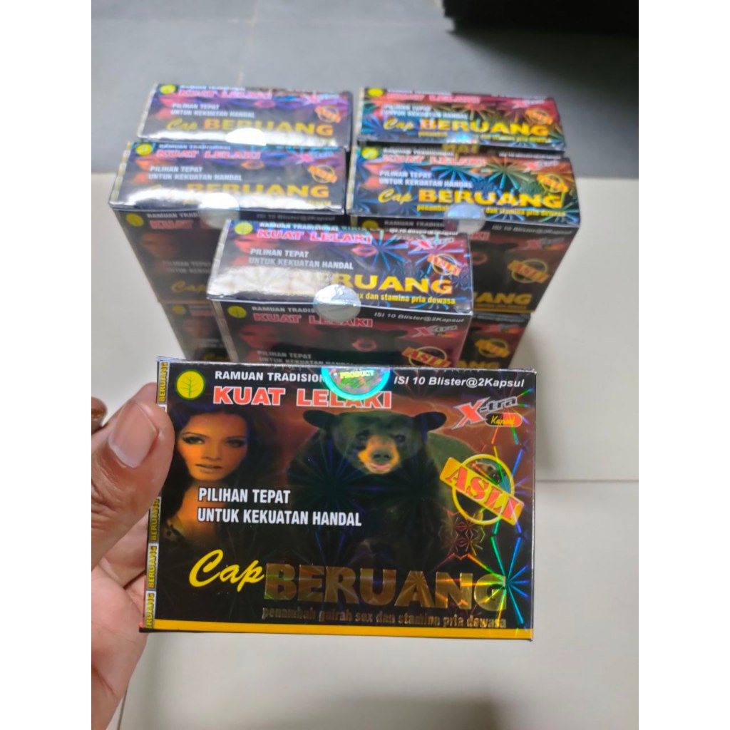 kapsul beruang hitam original 100%