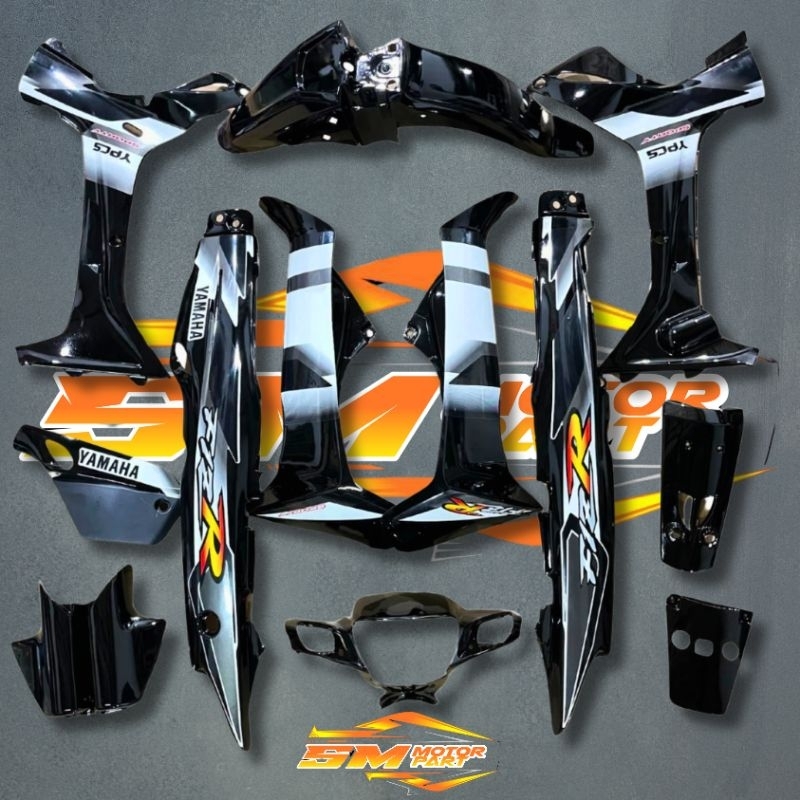 BODY FIZ R FULL SET HALUS HITAM