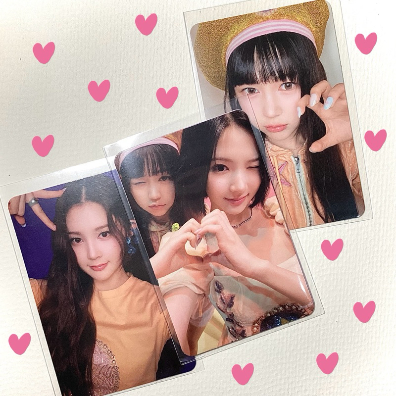 Hearts2hearts H2H Official Photocard PC Jiwoo A-na Yeon (Album The Chase)