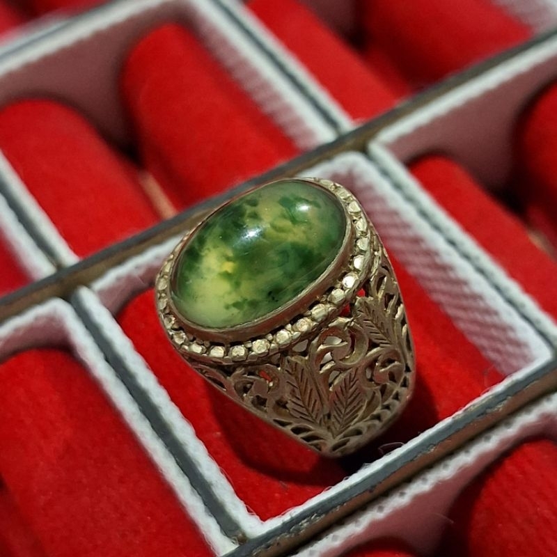 batu akik lumut sungai dareh