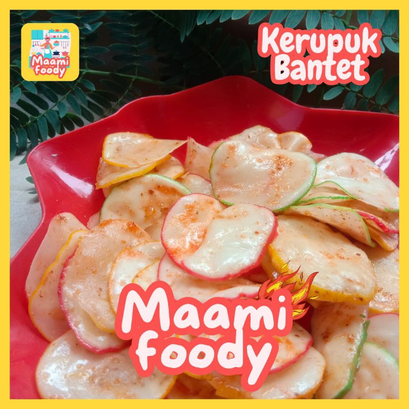 

100gr Kerupuk Bantet Balado Pedas | Asli Karawang | Mamifoody Homemade