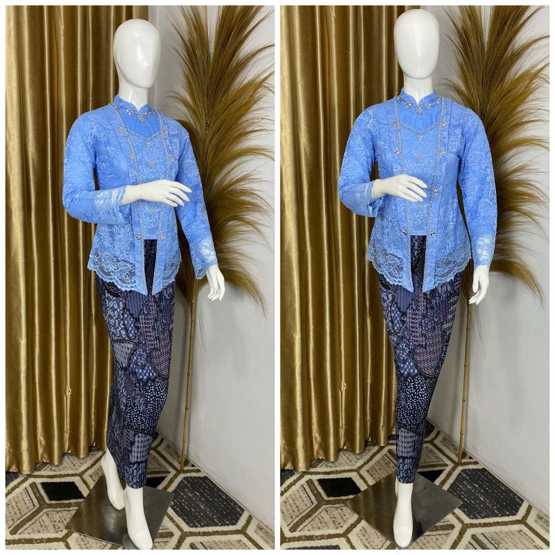 Kebaya kutu baru hijab brokat / kebaya modern / kebaya wisuda / kebaya lamaran