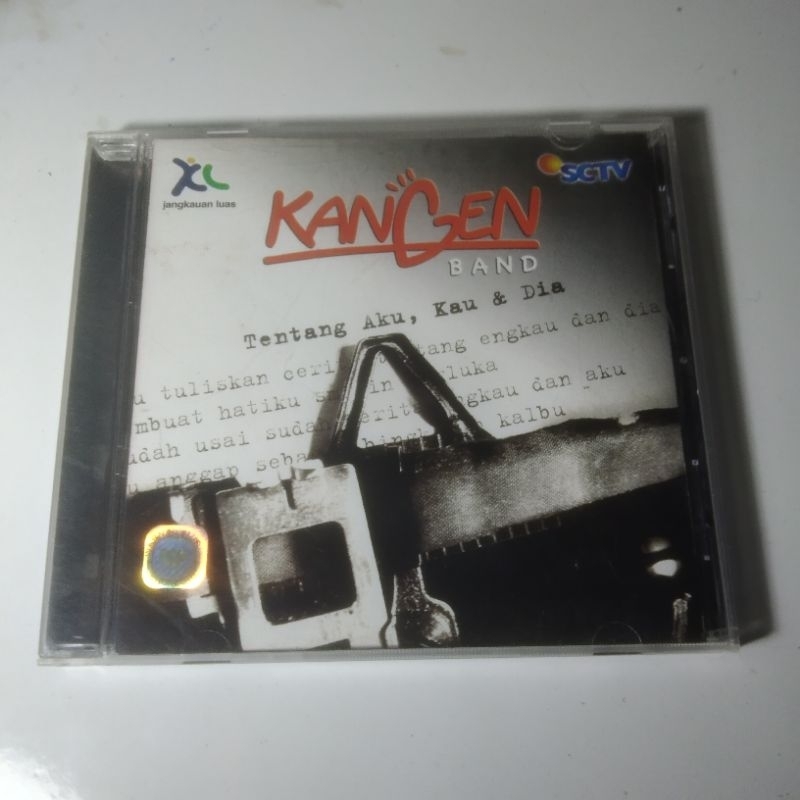 compact disc ( CD ) kangen band - tentang aku , kau , & dia