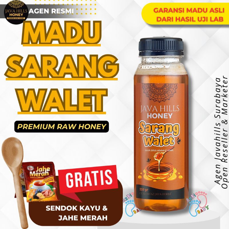 

Java Hills Honey MADU SARANG WALET Javahillshoney Javahills 320gram