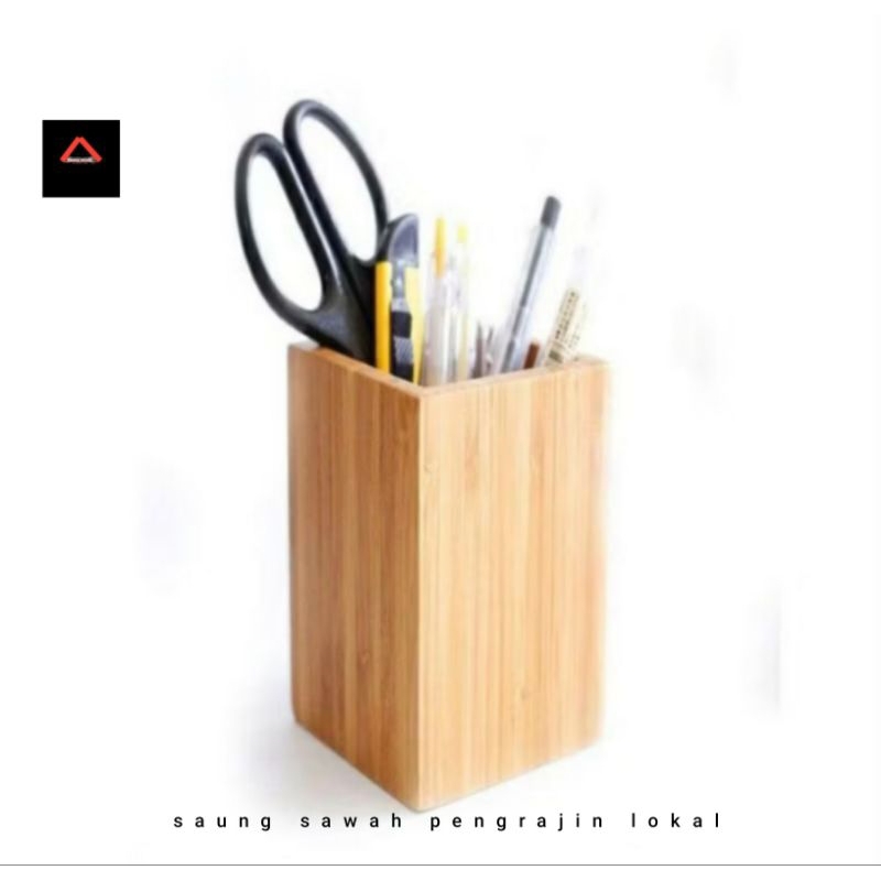 

kotak kayu mahoni /kotak pensil/kotakmultifungsi/box atk