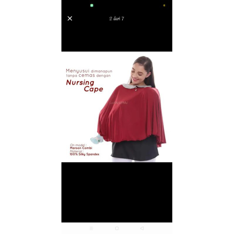 Nursing Cape Cuddle Me