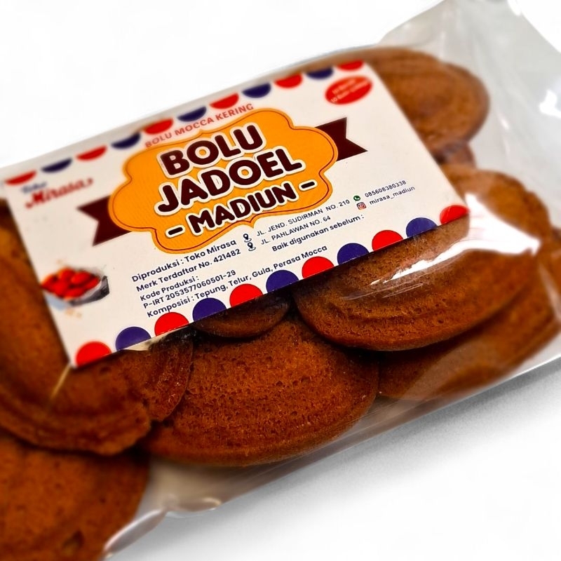 

Kue Bolu Kering Rasa Mocca Mirasa Madiun Isi 10biji