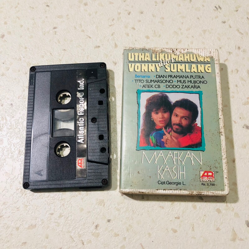 Utha Likumahua Duet Vonny Sumlang - Kaset Pita Original