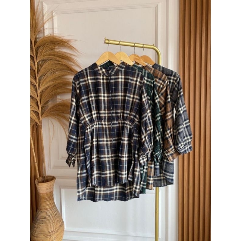 Tunik Flanel Kotak
