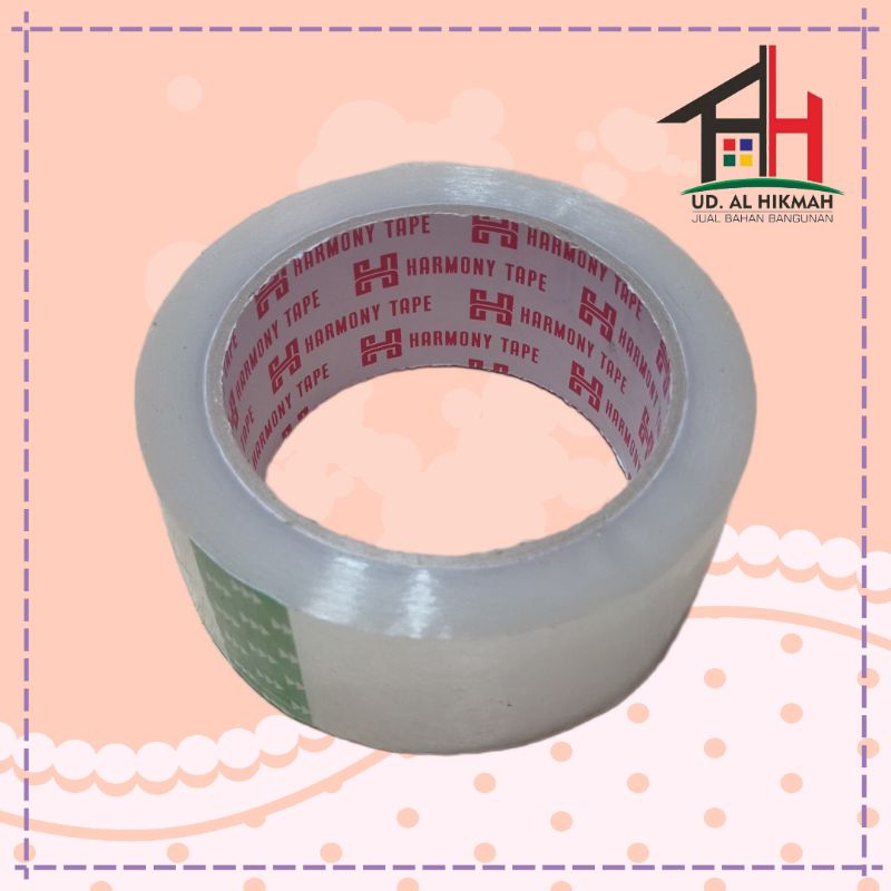 

Lakban HARMONY Ekomonis 45mm x 100 Yard 45MMX100 Yard