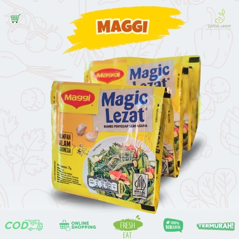 

MAGGI • Bumbu instan penyedap rasa serbaguna Maggi 7g