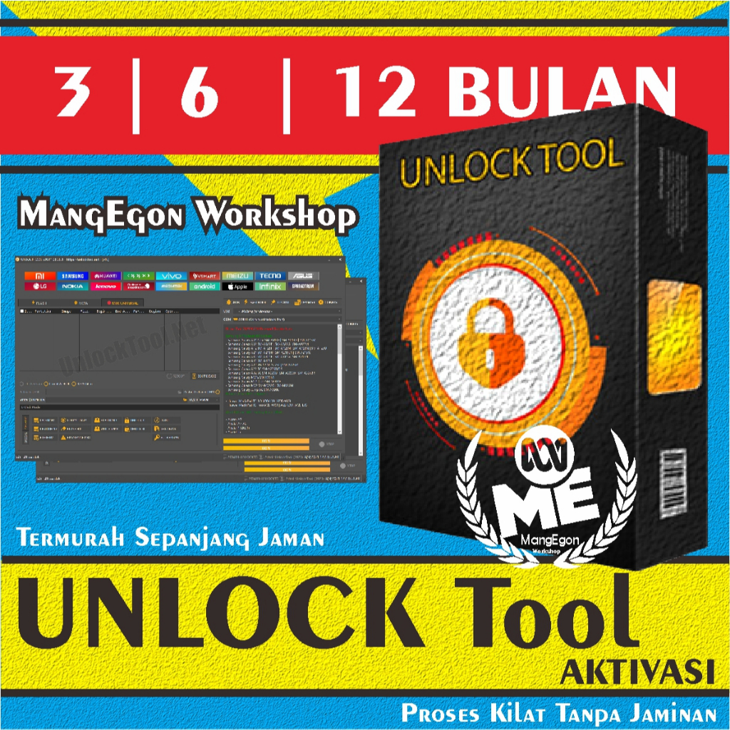 UNLOCKTOOL UNLOCK TOOL 3 BULAN
