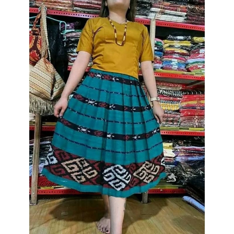 BAJU SETELAN ROK PAYUNG - TENUN JEPARA