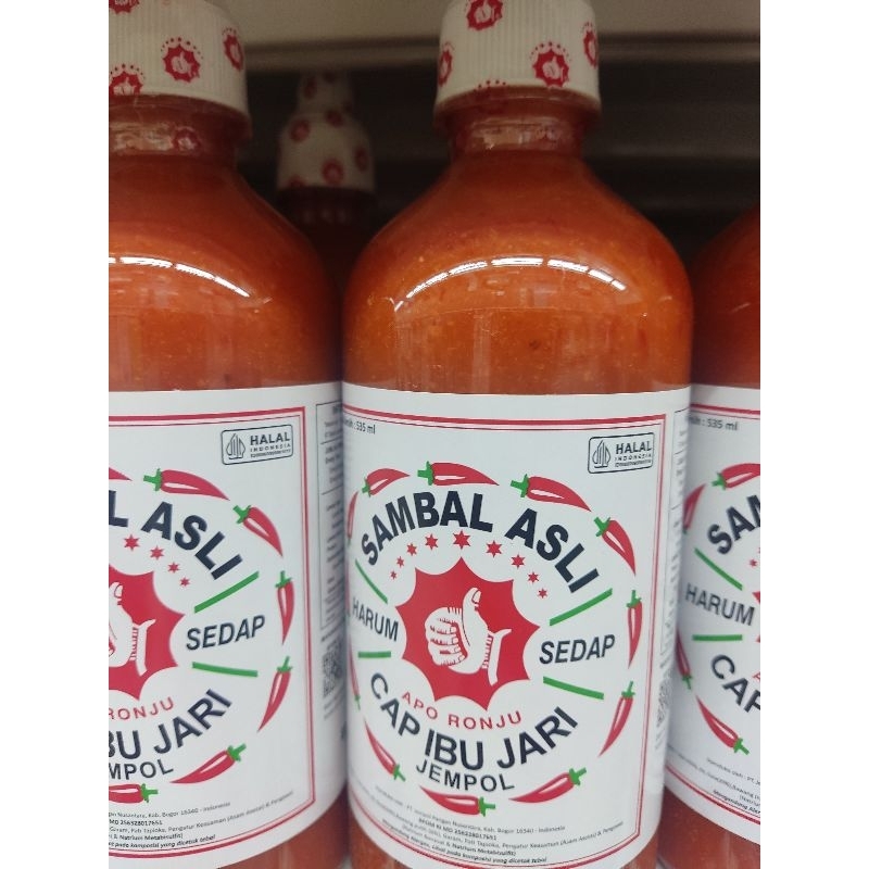 

sambal cap jempol pet