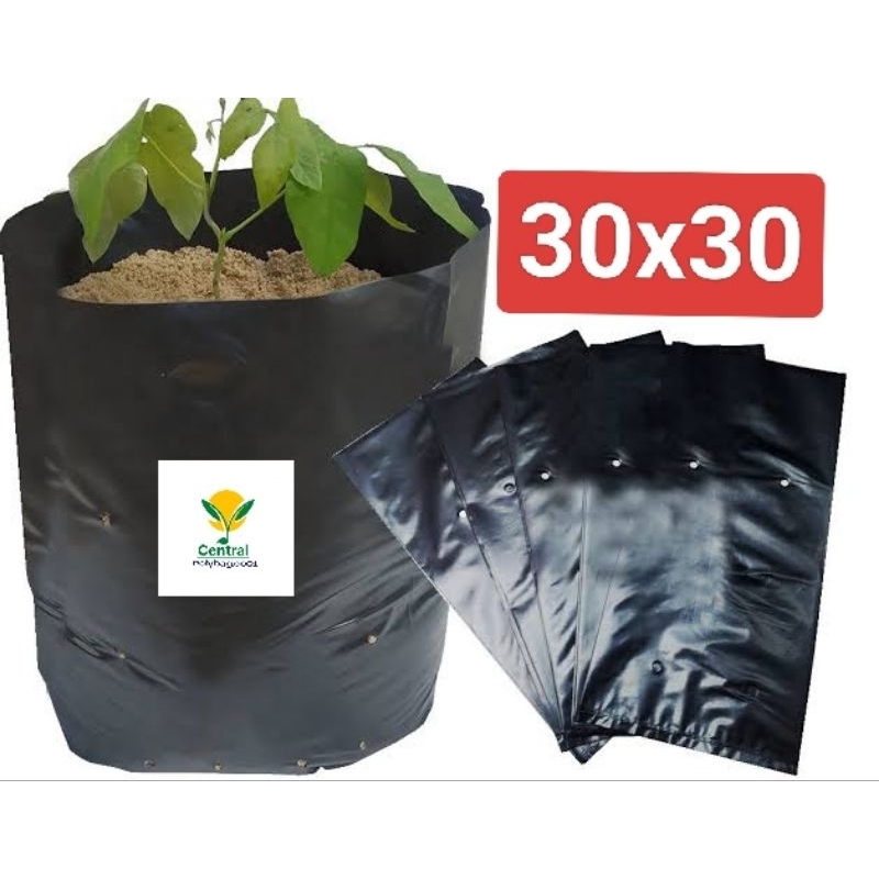 Polybag Tanaman ukuran 30x30 isi 20/50/100 - Planter tanaman Polybag ukuran 30x30 - Polybag tanaman
