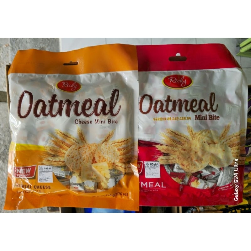 

NEW!!! RICHY OATMEAL MINI BITE 250gr SEREAL OAT