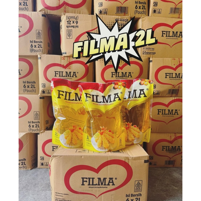 

[PAKET 5 DUS] MINYAK GORENG FILMA 2L / PROMO PAKET HEMAT 1 DUS ISI 6 PCS