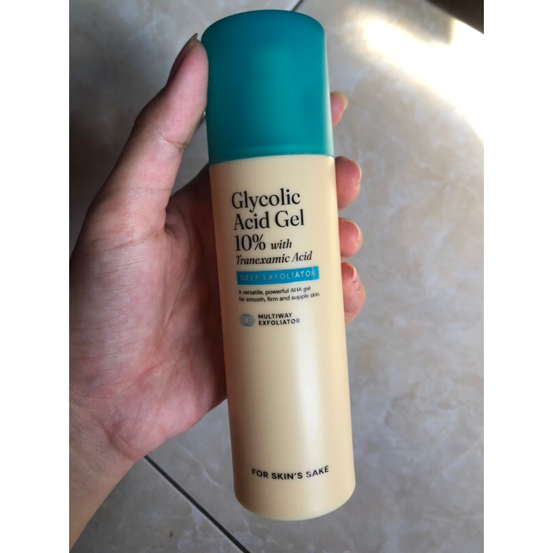 for skin sake glycolic acid 10%