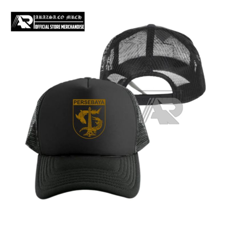Topi jaring Persebaya - Topi persebaya