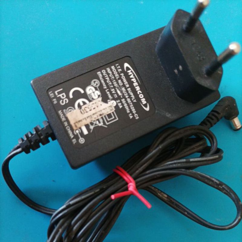 Adaptor 7.5V 2.8A kualitas bagus original Hypercom