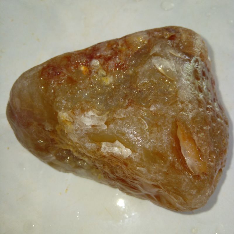 Natural Bahan Batu Bacan Obi Lychee Kristal