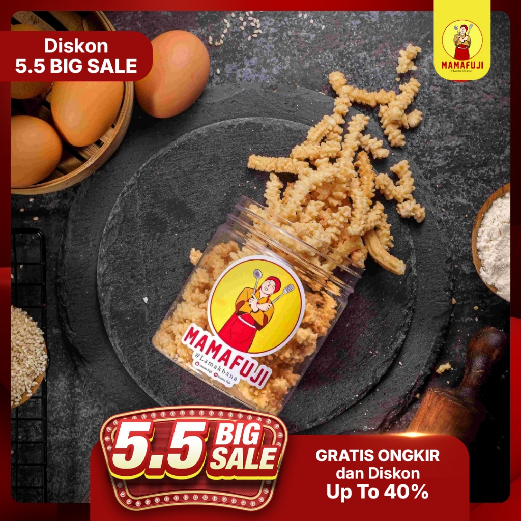 

Mamafuji - Kue Akar Original 250gr