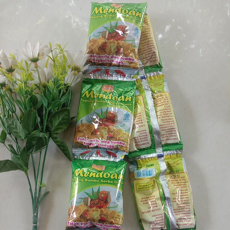 

Tepung Mendoan Instan Alida Serbaguna Isi 6 Pcs