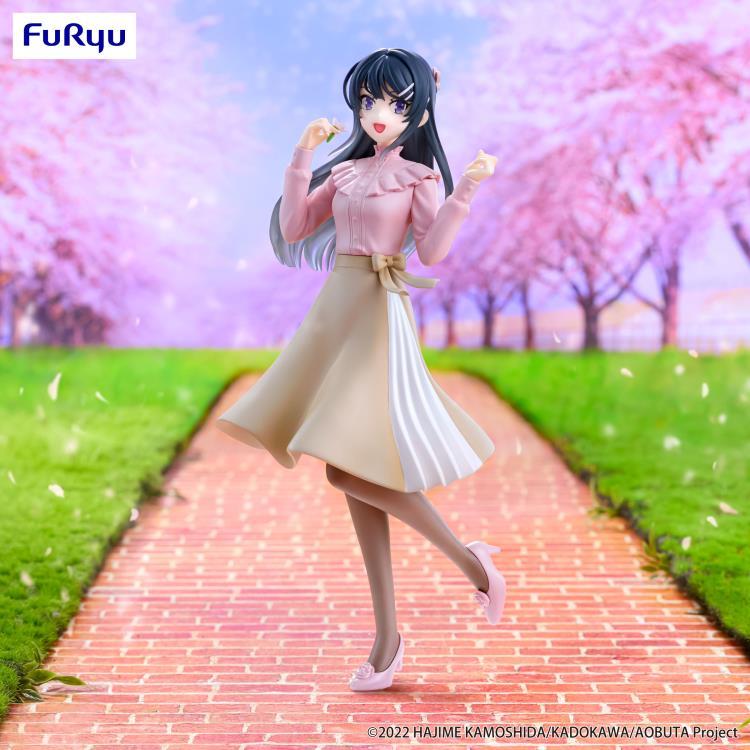 Trio-Try-iT Figure Sakurajima Mai - Spring Travel Suit Ver. - Seishun Buta Yarou wa Bunny Girl Senpa