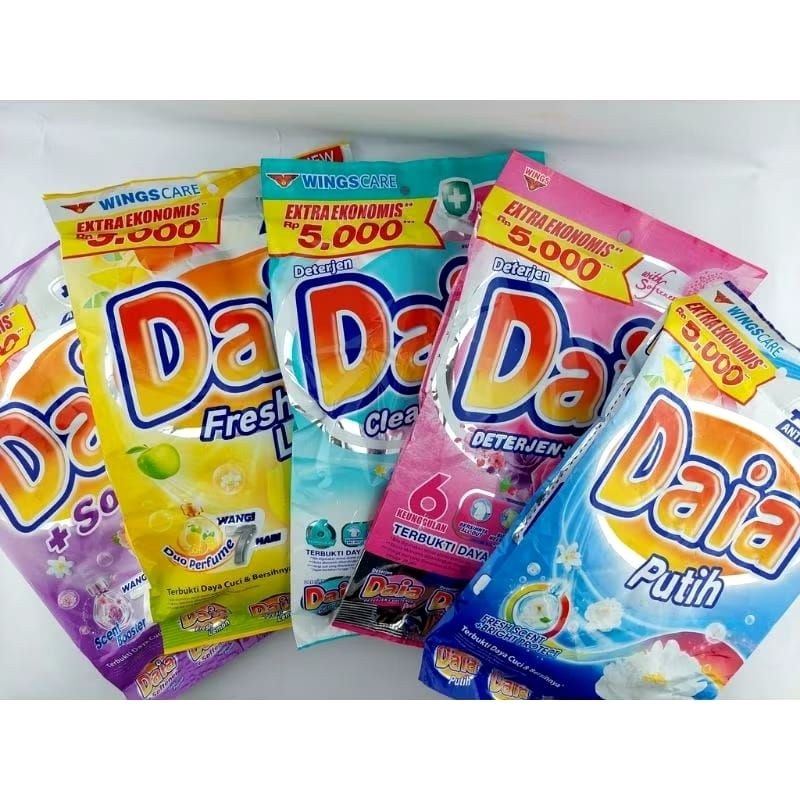 sabun detergent bubuk daia 5000