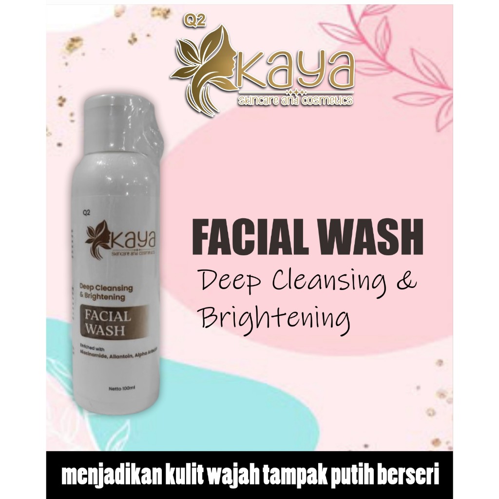 Q2 KAYASKINCARE WHITENING BOOSTER FACIAL WASH
