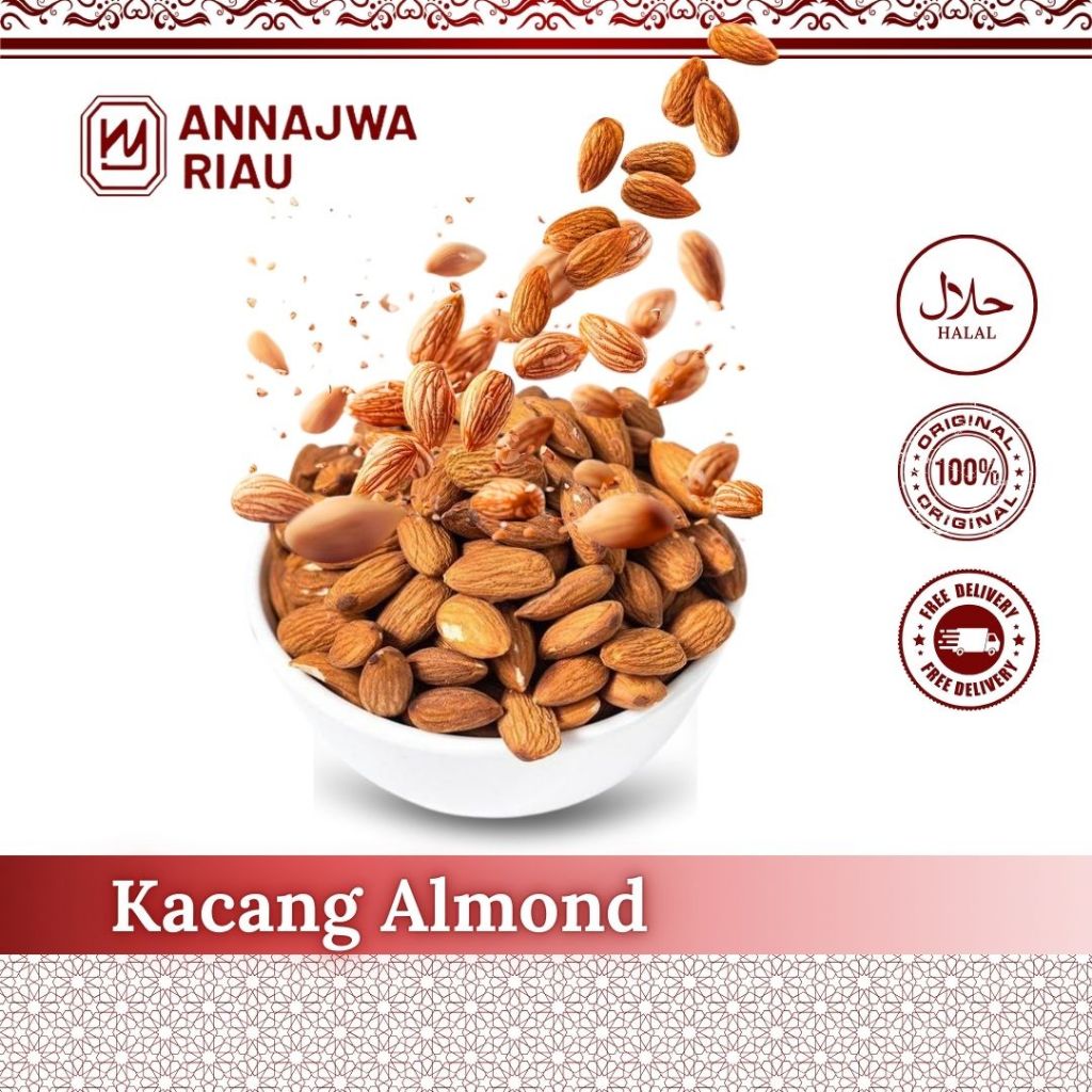 

Kacang Almond – Almond Panggang Premium | Camilan Sehat & Bergizi