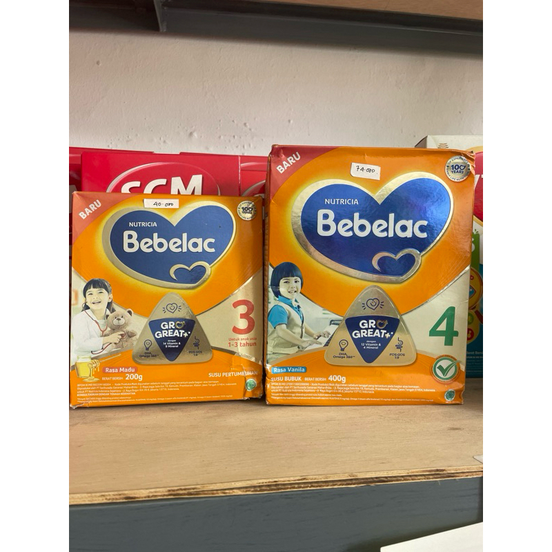 CUCI GUDANG SUSU BEBELAC USIA 1-3 TAHUN DAN 4 TAHUN