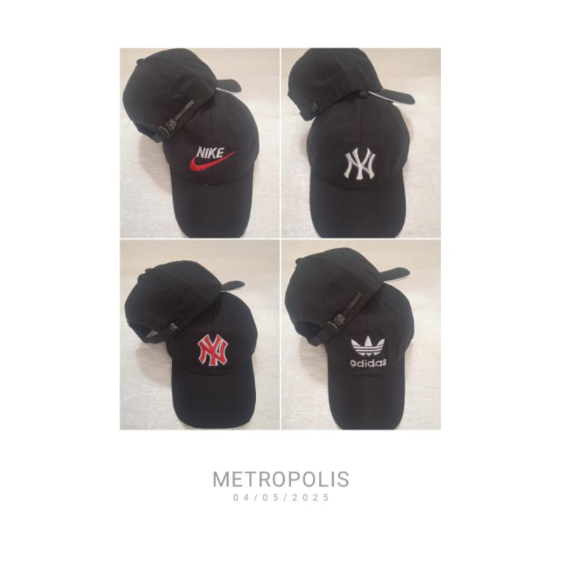 Topi baseball bordir depan