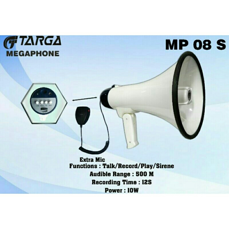 spk megaphone targa