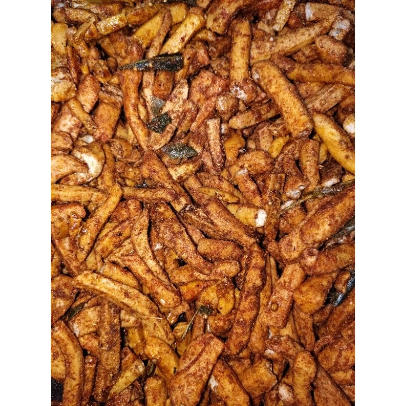 

Basreng pedas bumbu basah daun jeruk (Baca deskripsi)