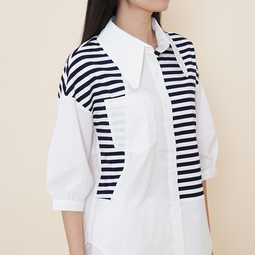 Meiji Beyond Fashion - MKO EYEFUL Kemeja Blouse Wanita 8391