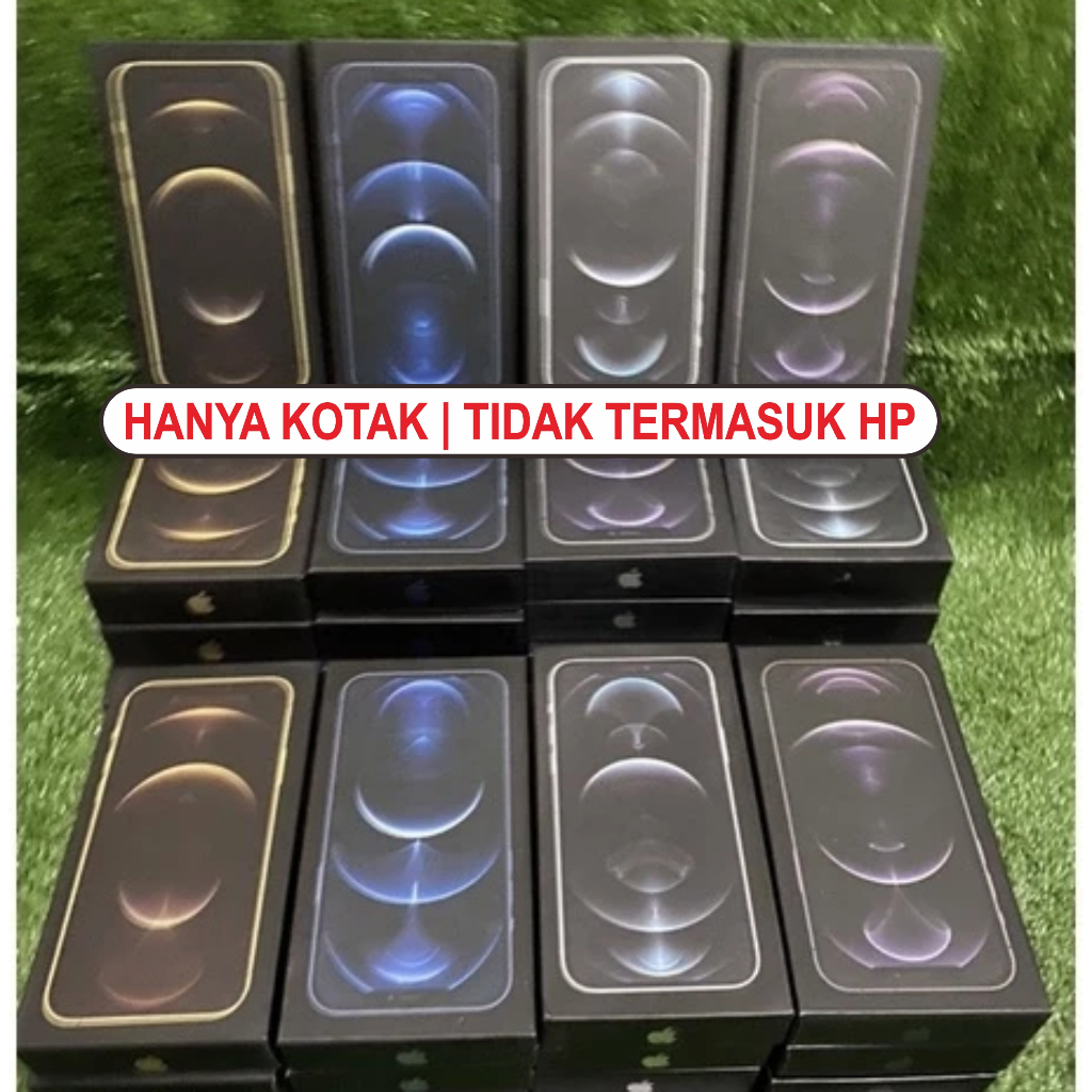 

Kotak Display 12 Pro / 12 Pro Max | Box Only Dekoratif | Bonus Cetak Stiker | Free Request
