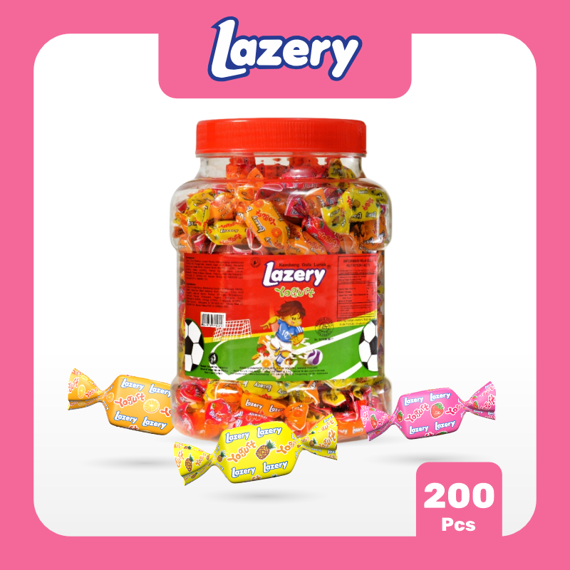 

Permen Lazery Yogurt Ples 500 gram - Lazery Yogurt Candy