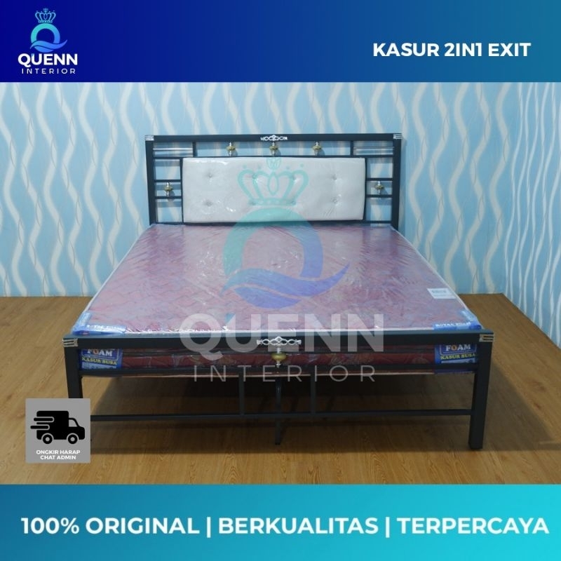Dipan Divan Besi / Ranjang Besi minimalis /  Tempat Tidur Besi