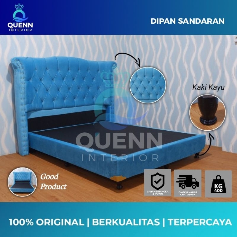 [PROMO] Divan Dipan Sandaran Jaguar Rangka Tempat Tidur Untuk Matras Springbed Dan Kasur