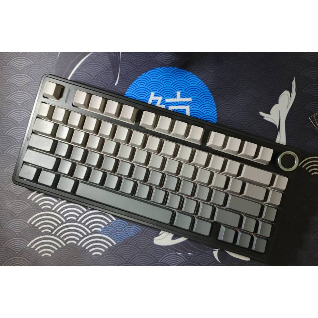 Keycaps - AULA F75 Pro Gradient Grey Keycaps PBT Cherry Profile 80-Keys 75%