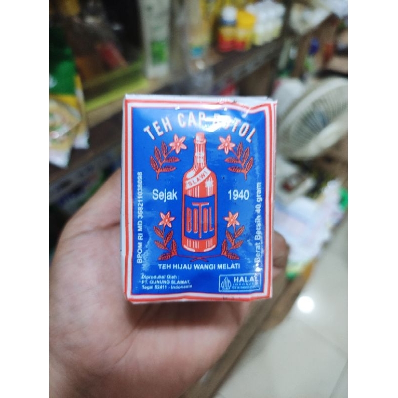 

Teh Cap Botol Tubruk Aur Warna Biru 40gr 40 gr gram