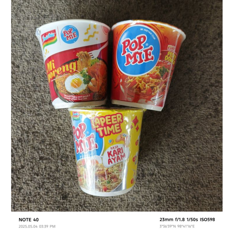 

POP MIE ~ MIE INSTAN KUAH/GORENG