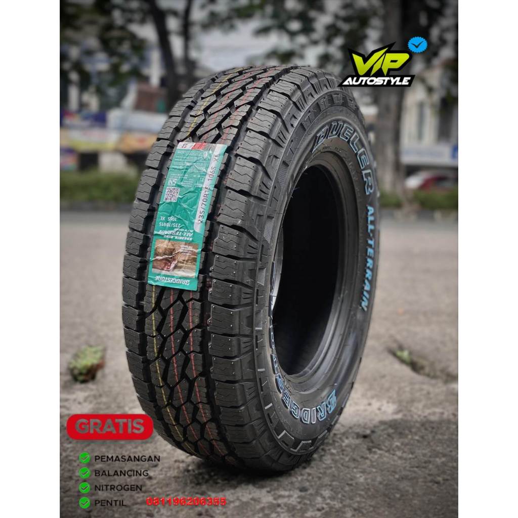 BAN SEMI OFFROAD R15 - BRIDGESTONE DUELLER AT 002 235 70 R15 - 235/70 RING 15