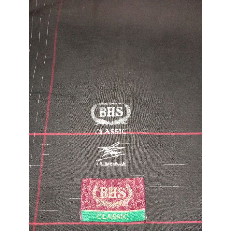 sarung bhs classic bertanda tangan second minus ringan