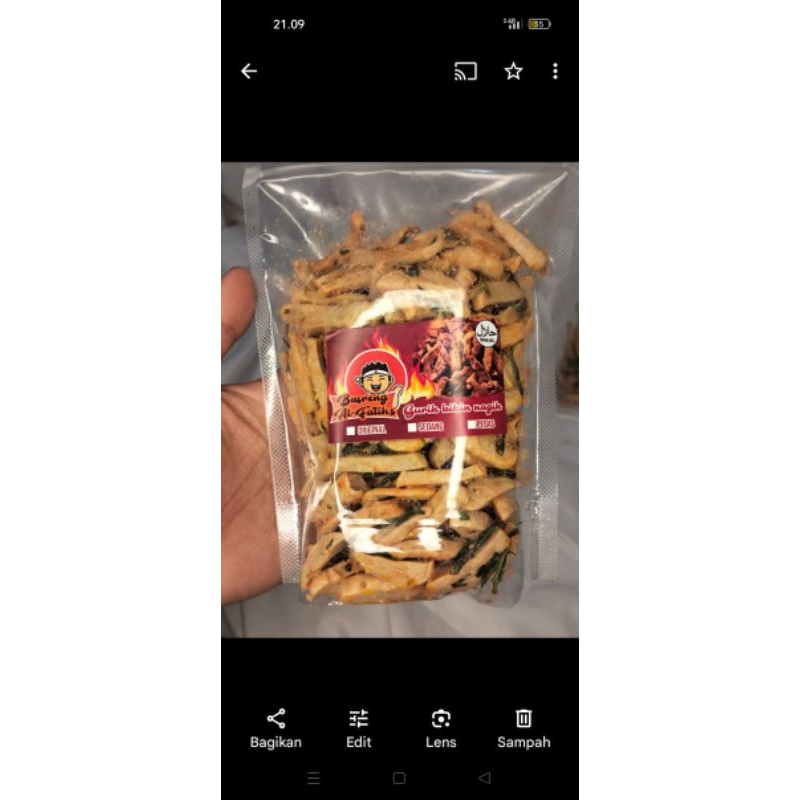 

BasrengAja 200gr – Basreng Pedas Daun Jeruk, Original, & Rendang | Renyah, Gurih, Homemade