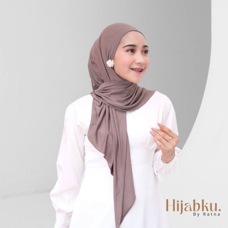Segitiga Instan Jersey | Hijab Jersey Instan | Hijab Jersey