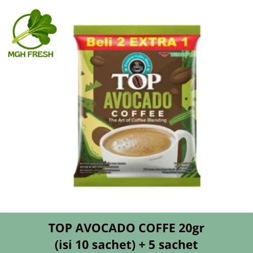 

RENCENGAN Top Avocado Coffee / Minuman Serbuk Kopi Instan / Rasa Alpukat