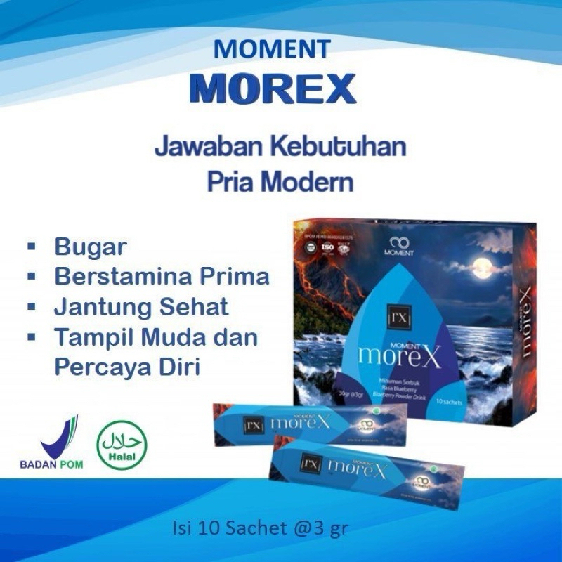 Ochi Herbal Morex Moment Suplement Stamina Pria Wanita Dewasa