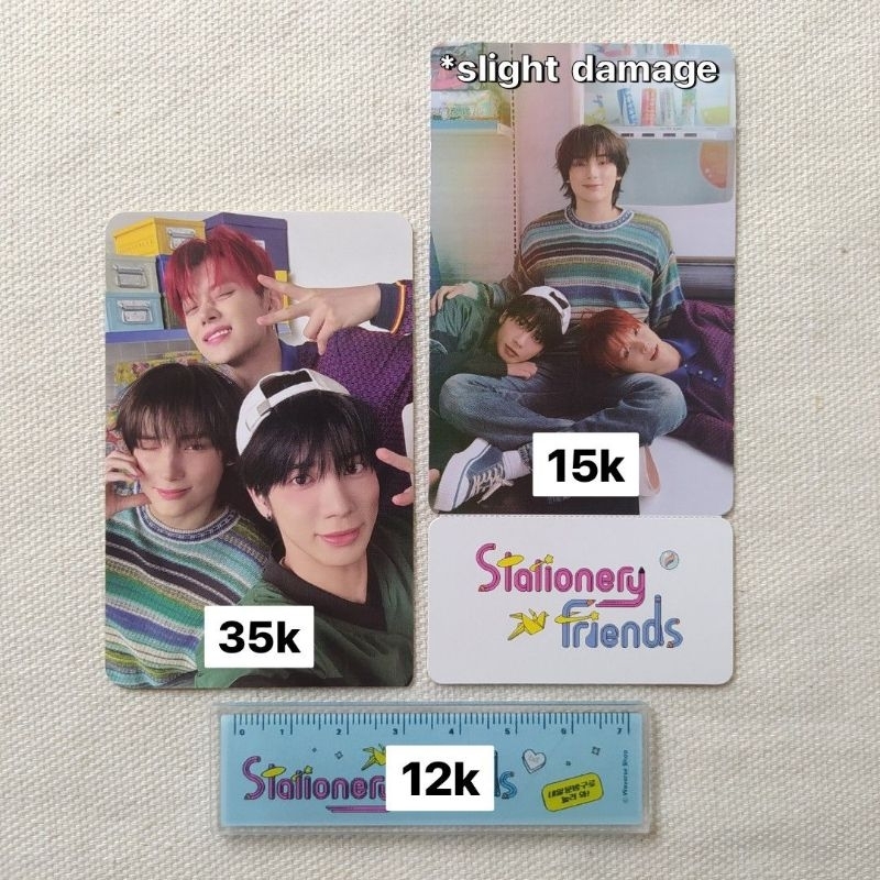 PC TXT UNIT TAEJUNKAI POB PC TICKET RULER MAGNET DECO KIT 2025